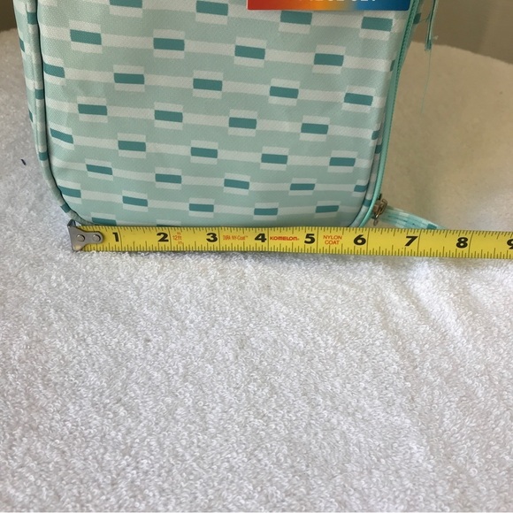 insulated lunch tote for hot & cold food storage in turquoise 7 piece - Picture 14 of 14